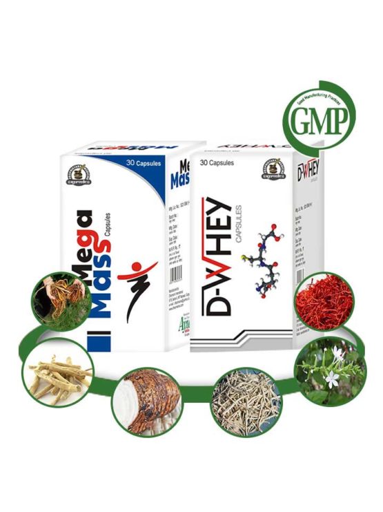 Herbal Weight Gain Supplements, Mass Gainer Pills for Men and Women