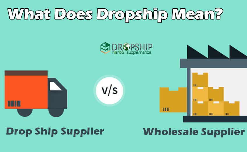 What Does Dropship Mean