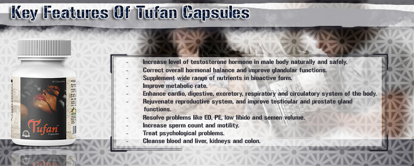 Highlighting Features of Tufan Capsules